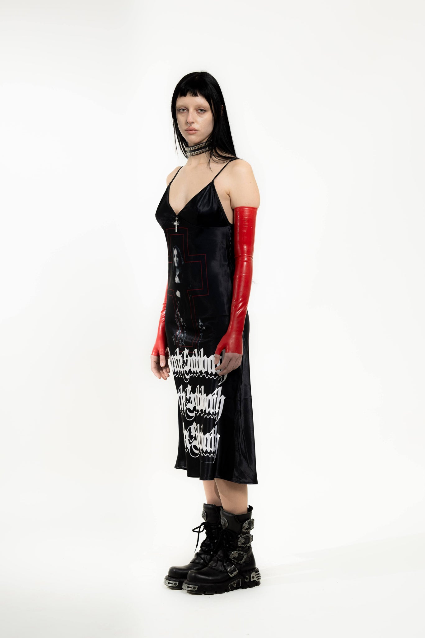 BLACK SABBATH MIDI DRESS