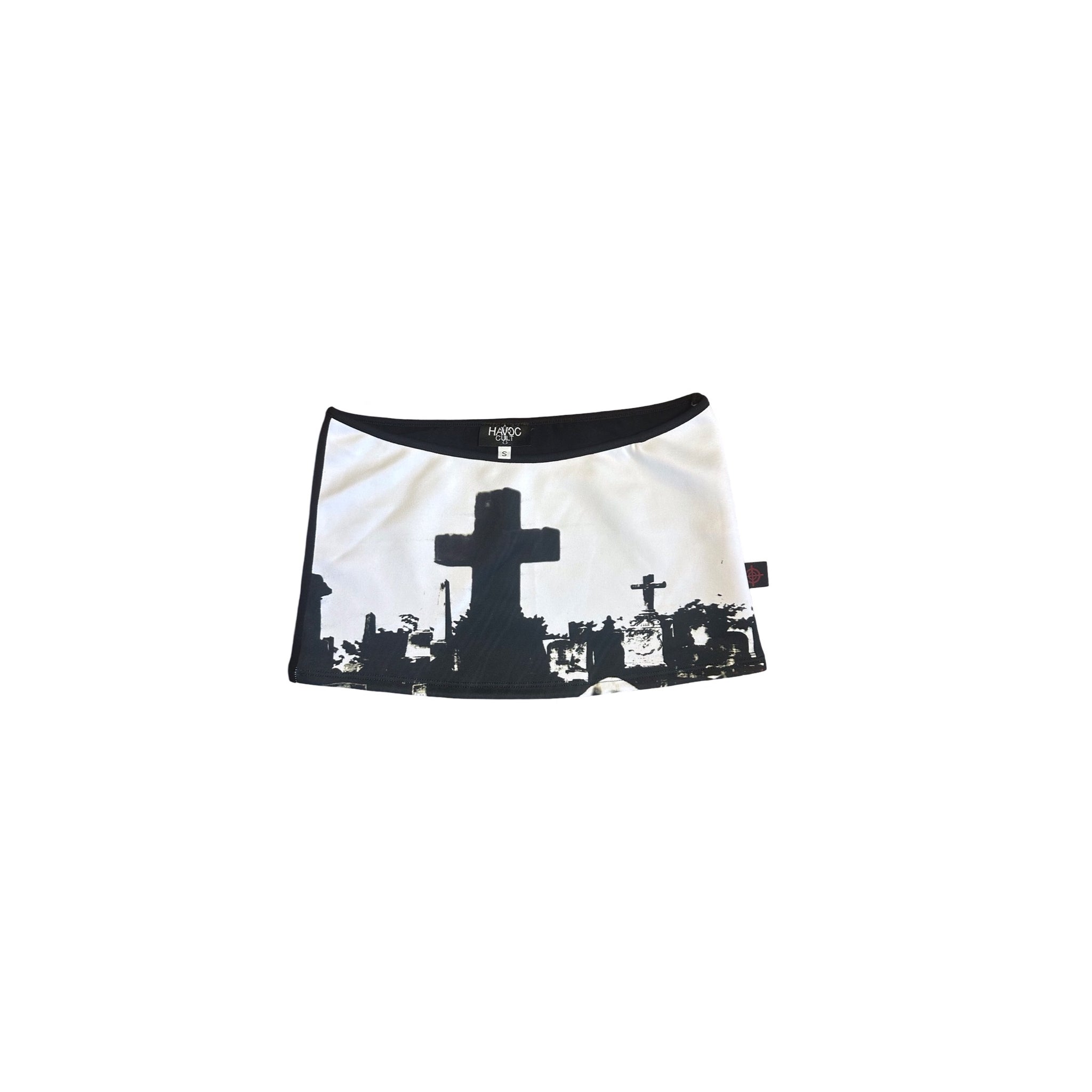 CEMETARY MINI SKIRT