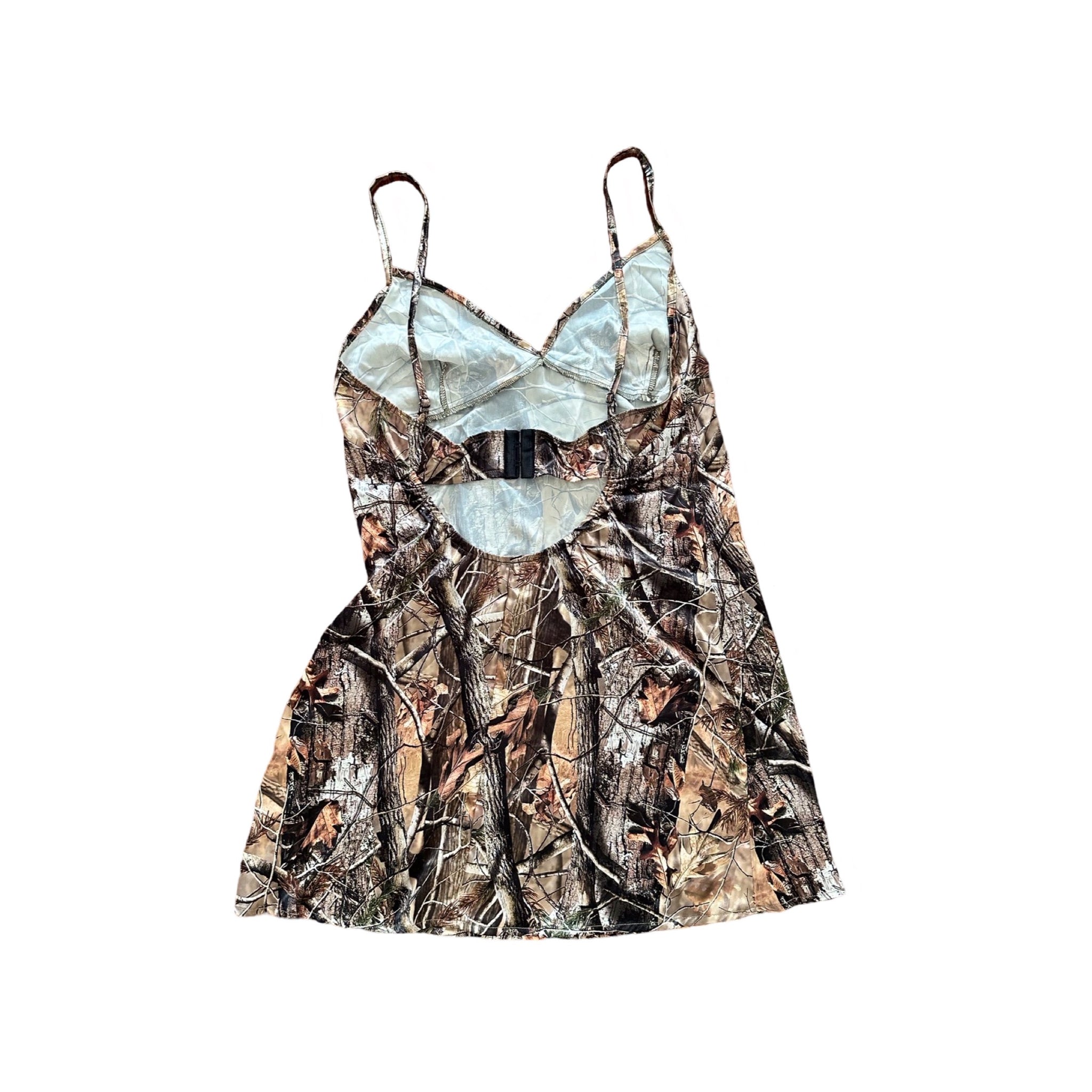 REAL TREE SLIP DRESS