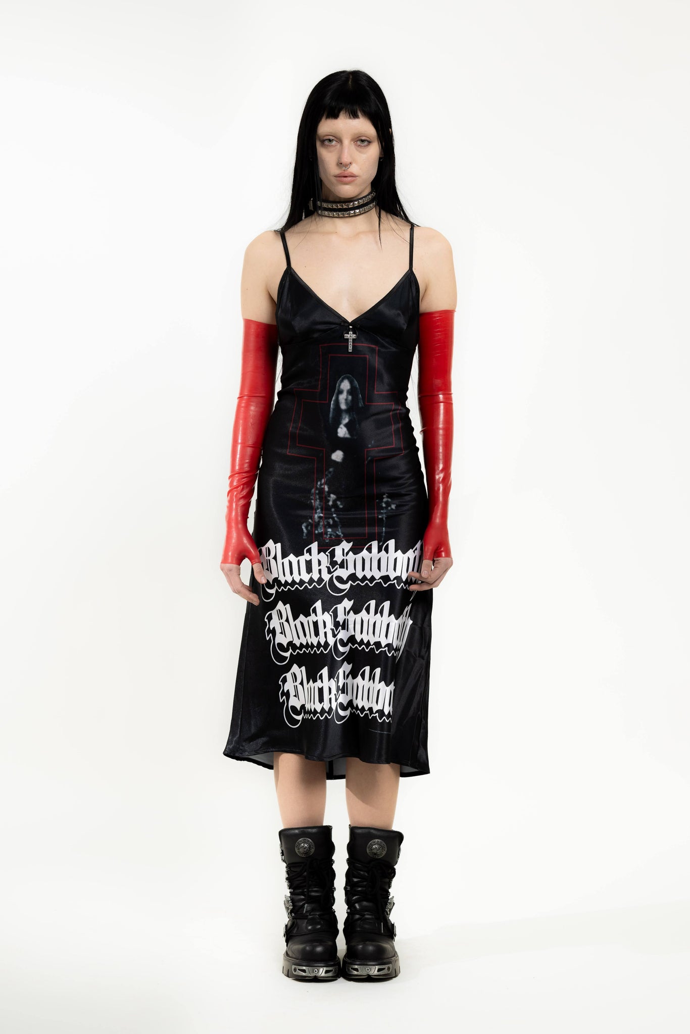 BLACK SABBATH MIDI DRESS