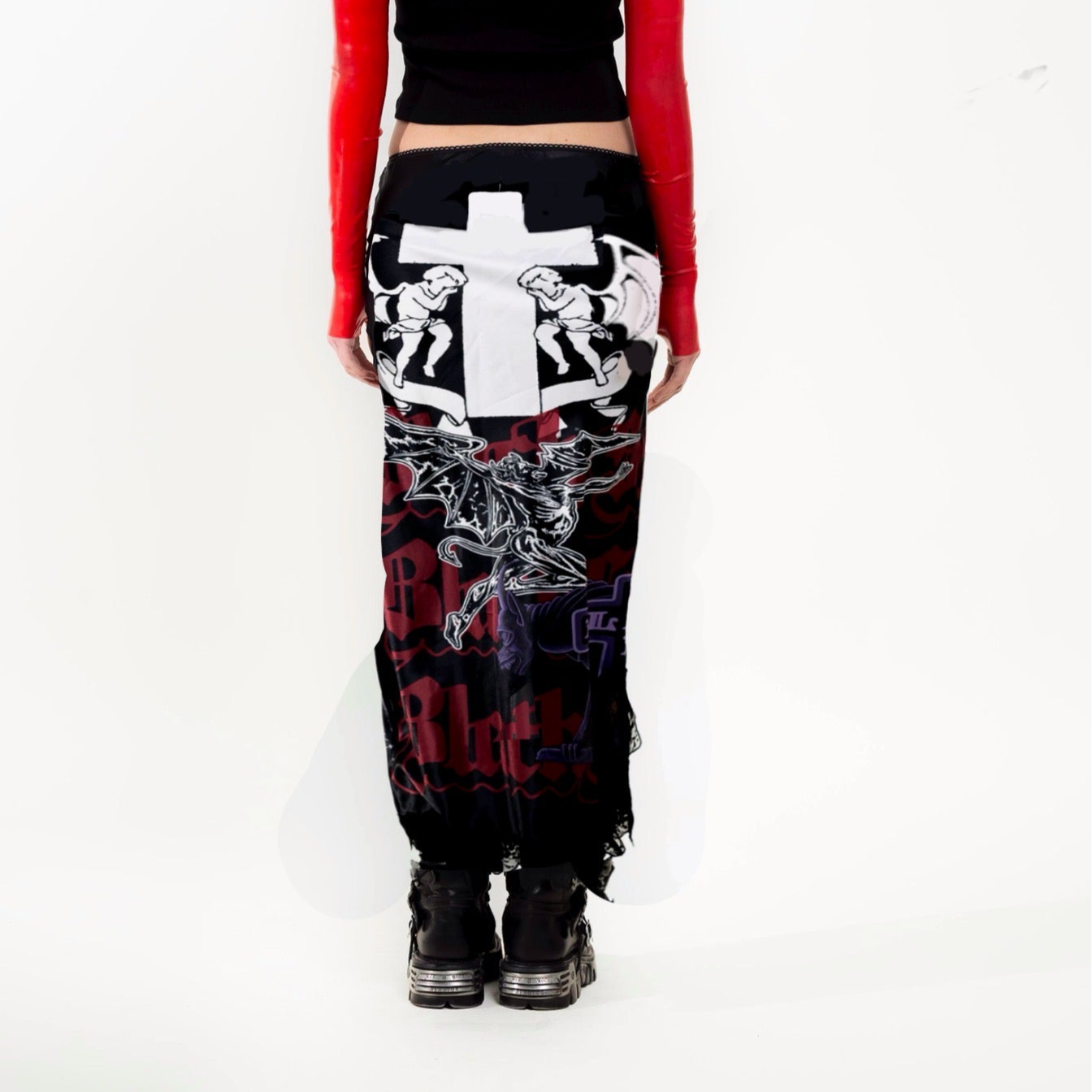 SABBATH BLOODY SABBATH MAXI SKIRT