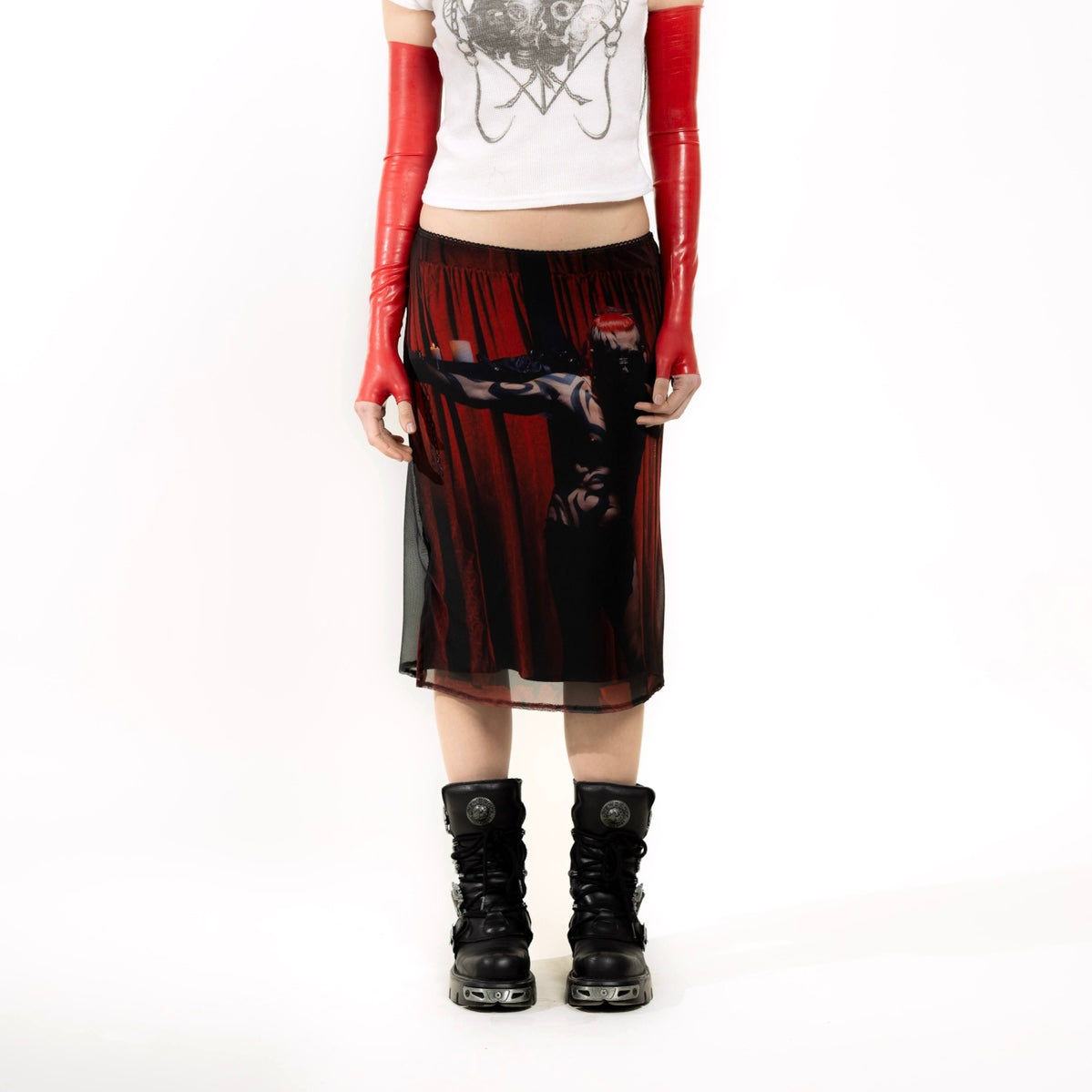 STRANGELAND MIDI SKIRT