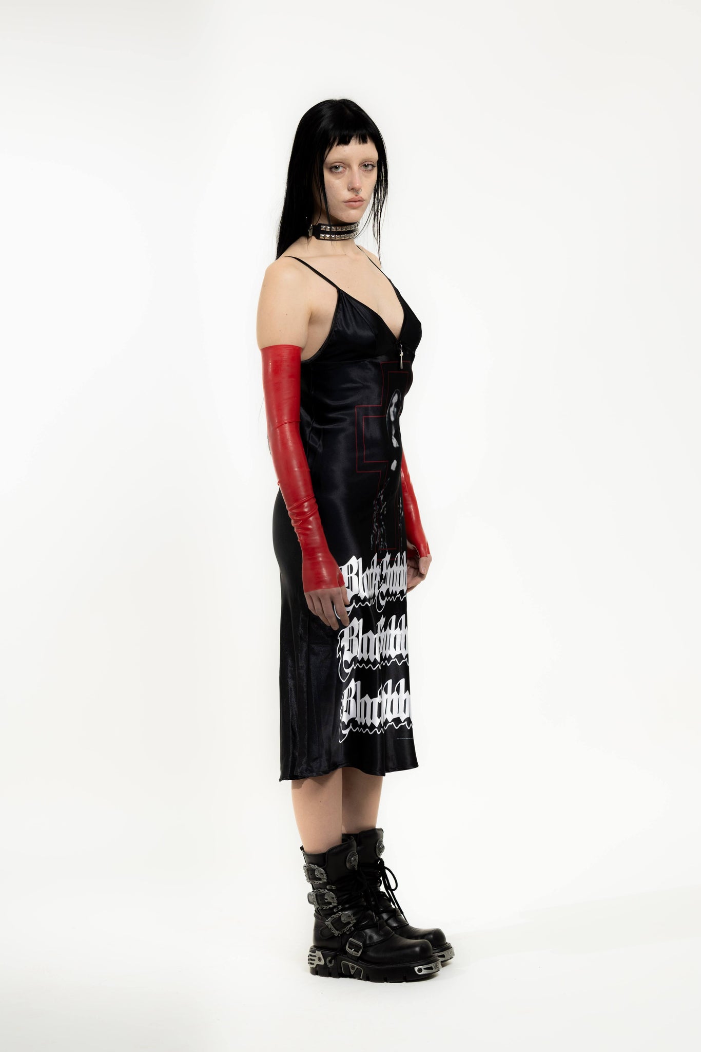 BLACK SABBATH MIDI DRESS