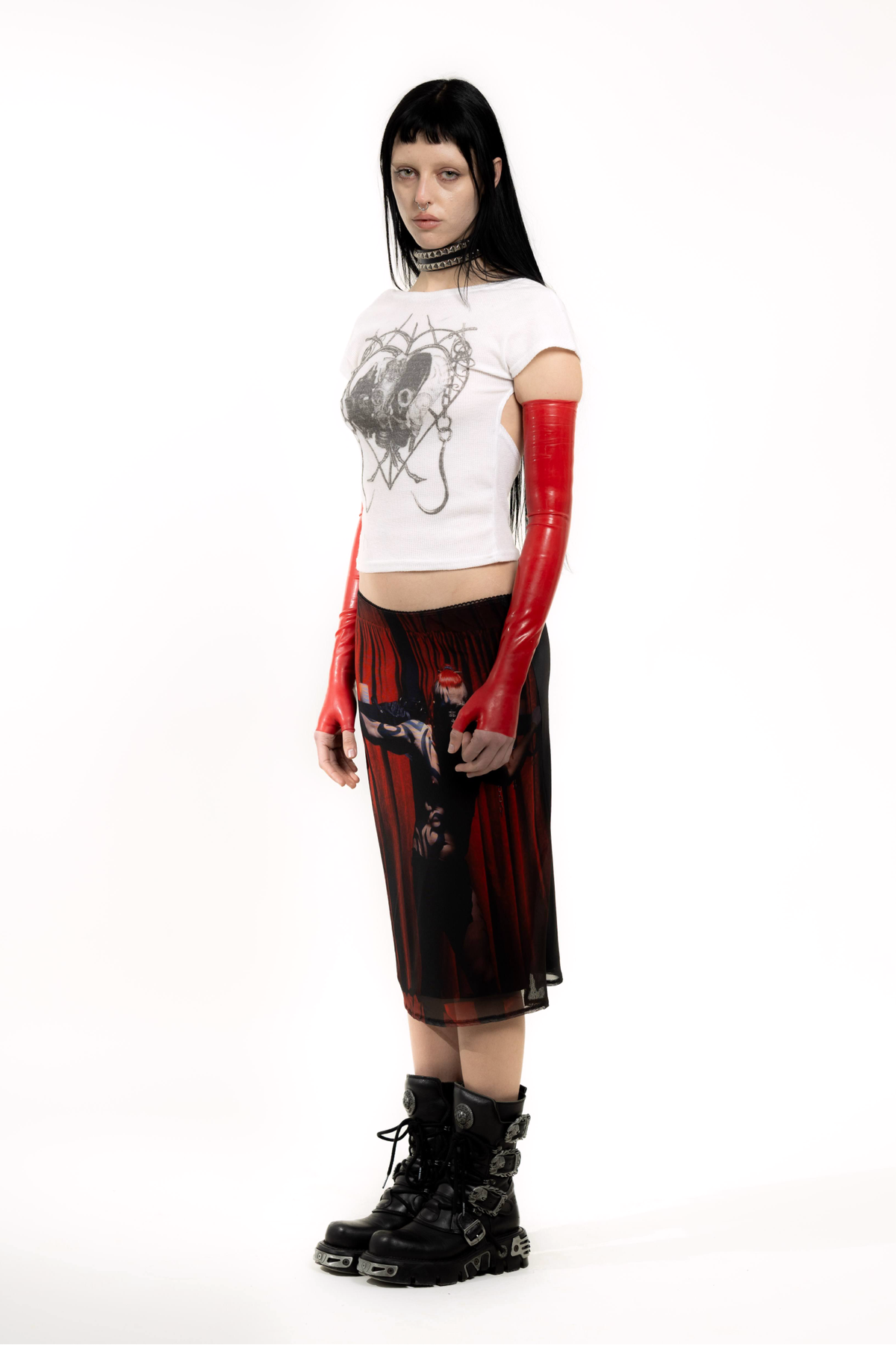 STRANGELAND MIDI SKIRT