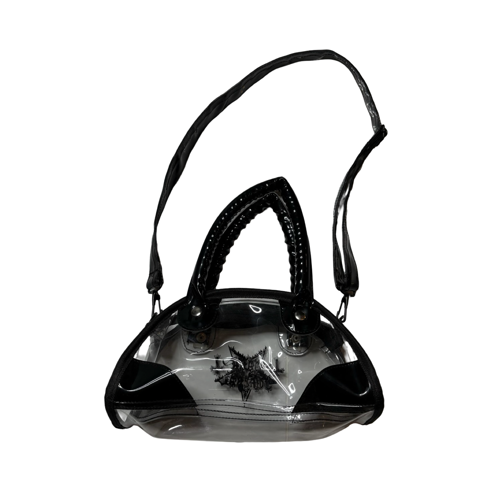 CLEAR DARK FUNERAL BAG