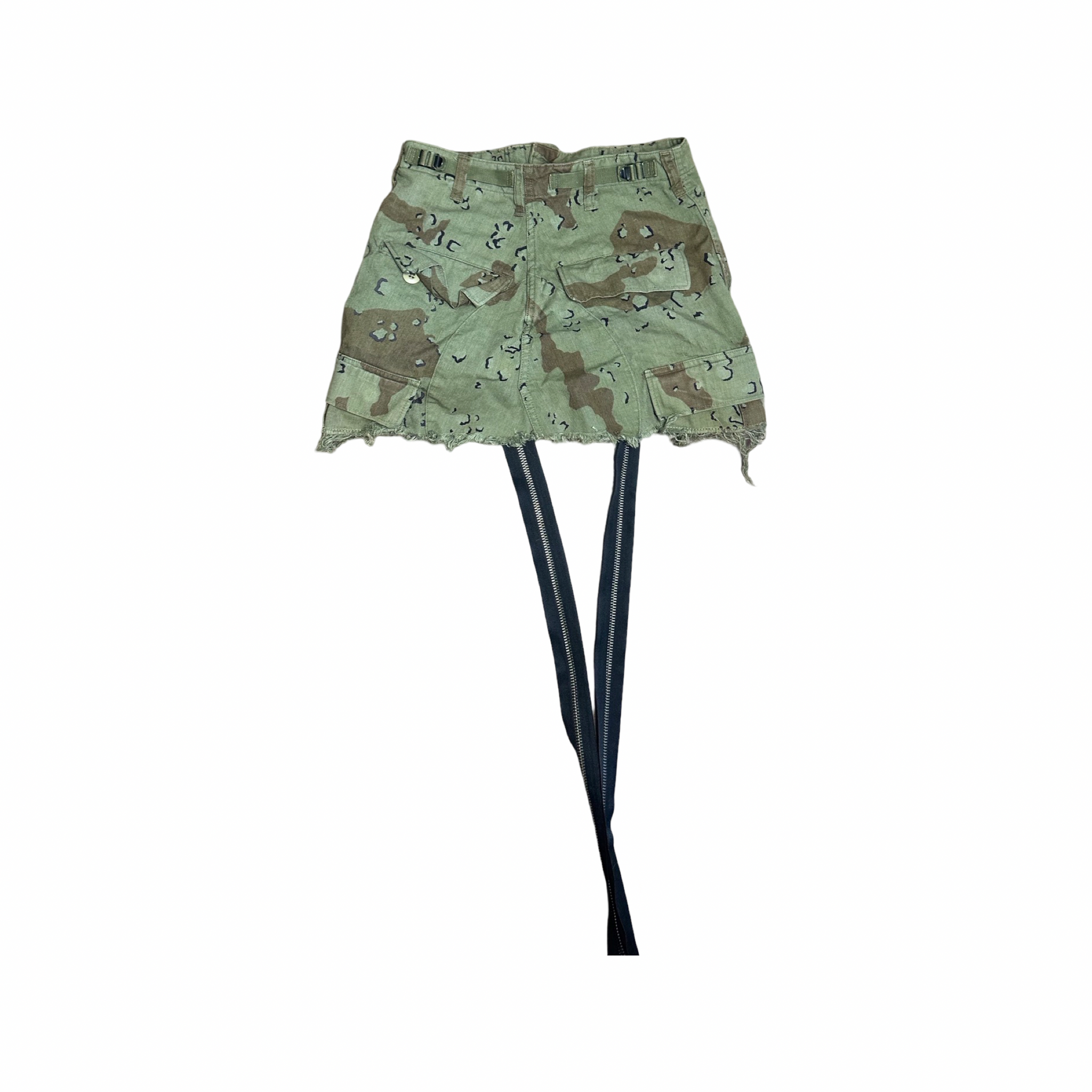 CAMO MINI SKIRT SAMPLE