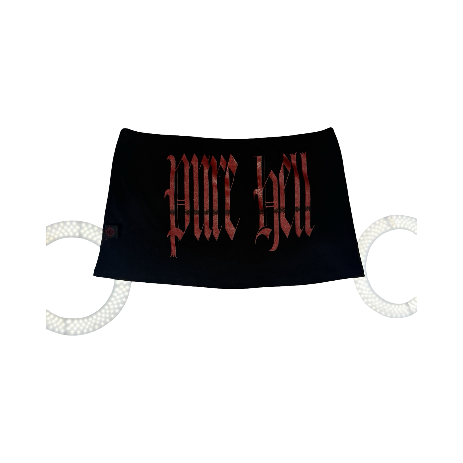 PURE HELL MINI SKIRT  - S  (1)