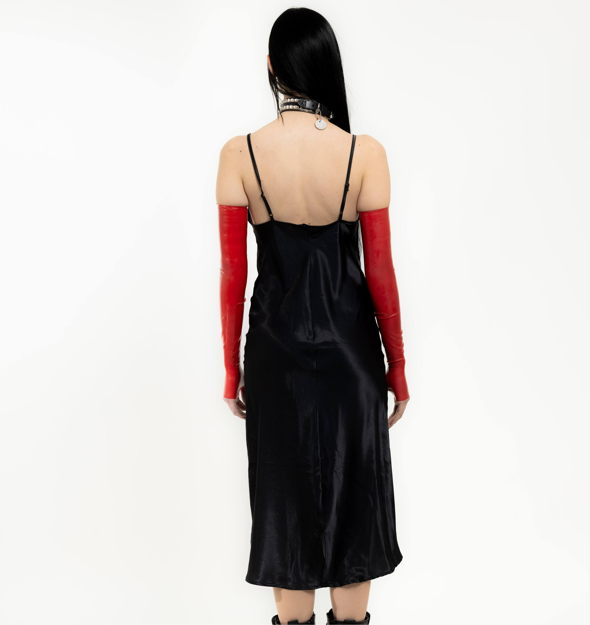 BLACK ARTS MIDI DRESS