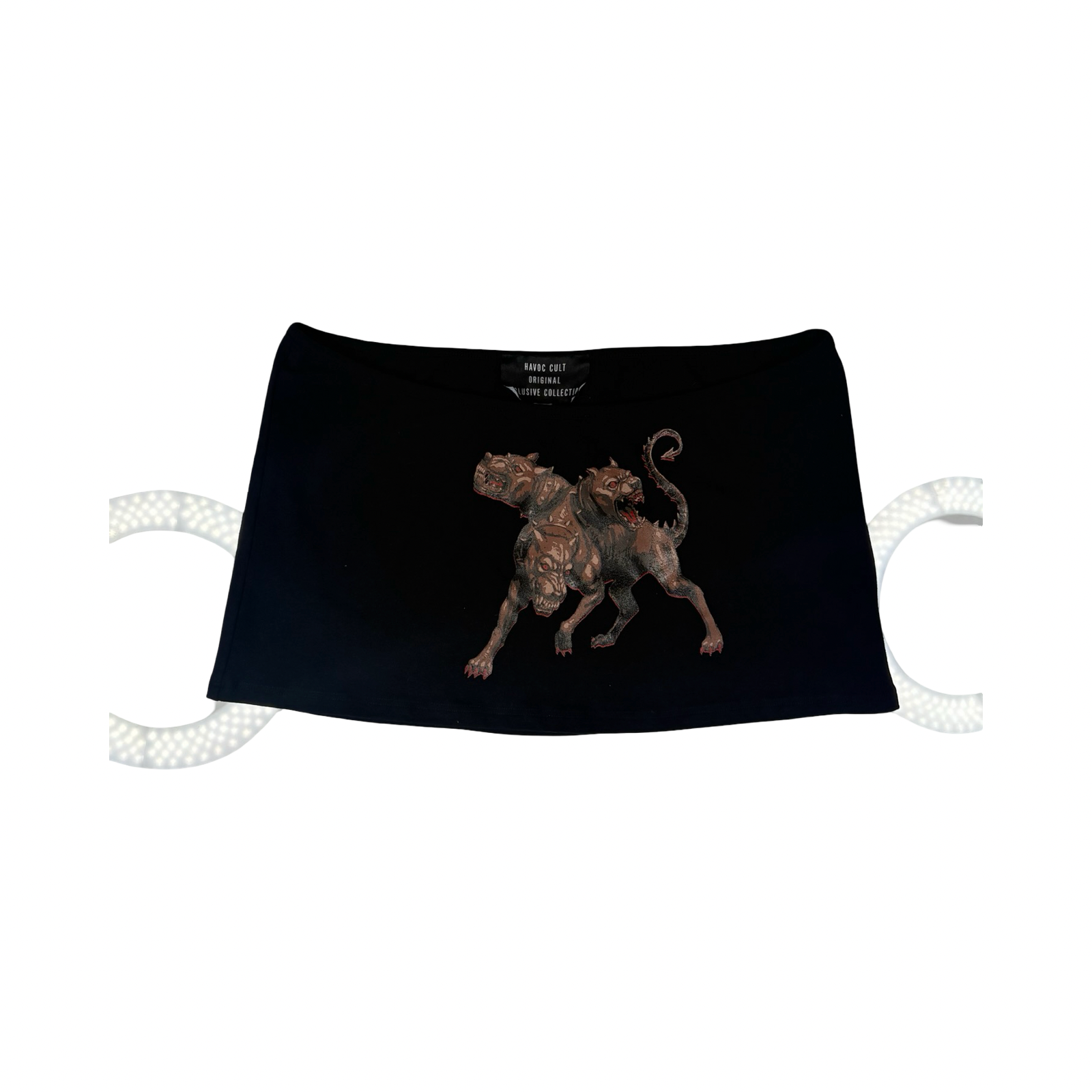 PURE HELL MINI SKIRT  - S  (1)