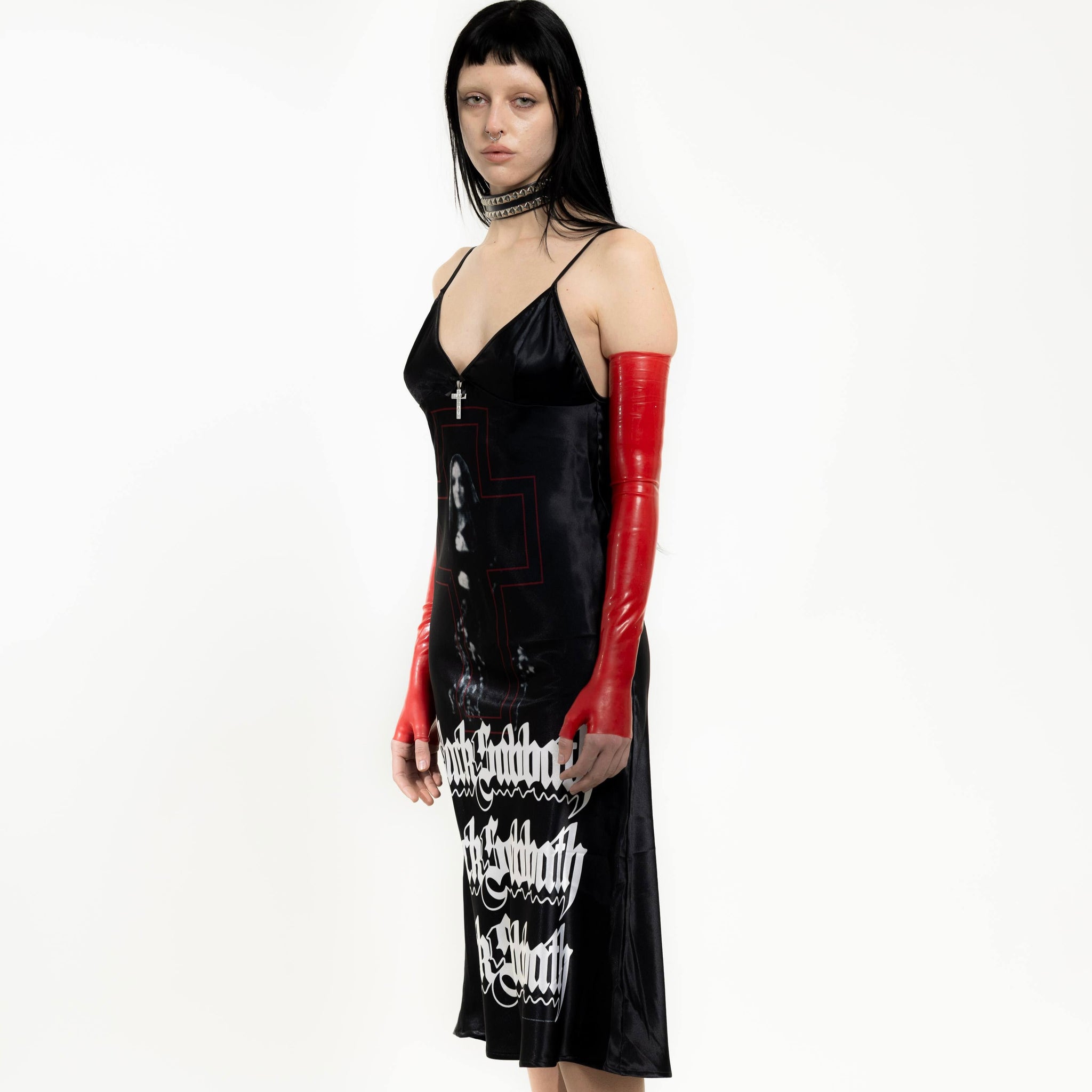 BLACK SABBATH MIDI DRESS