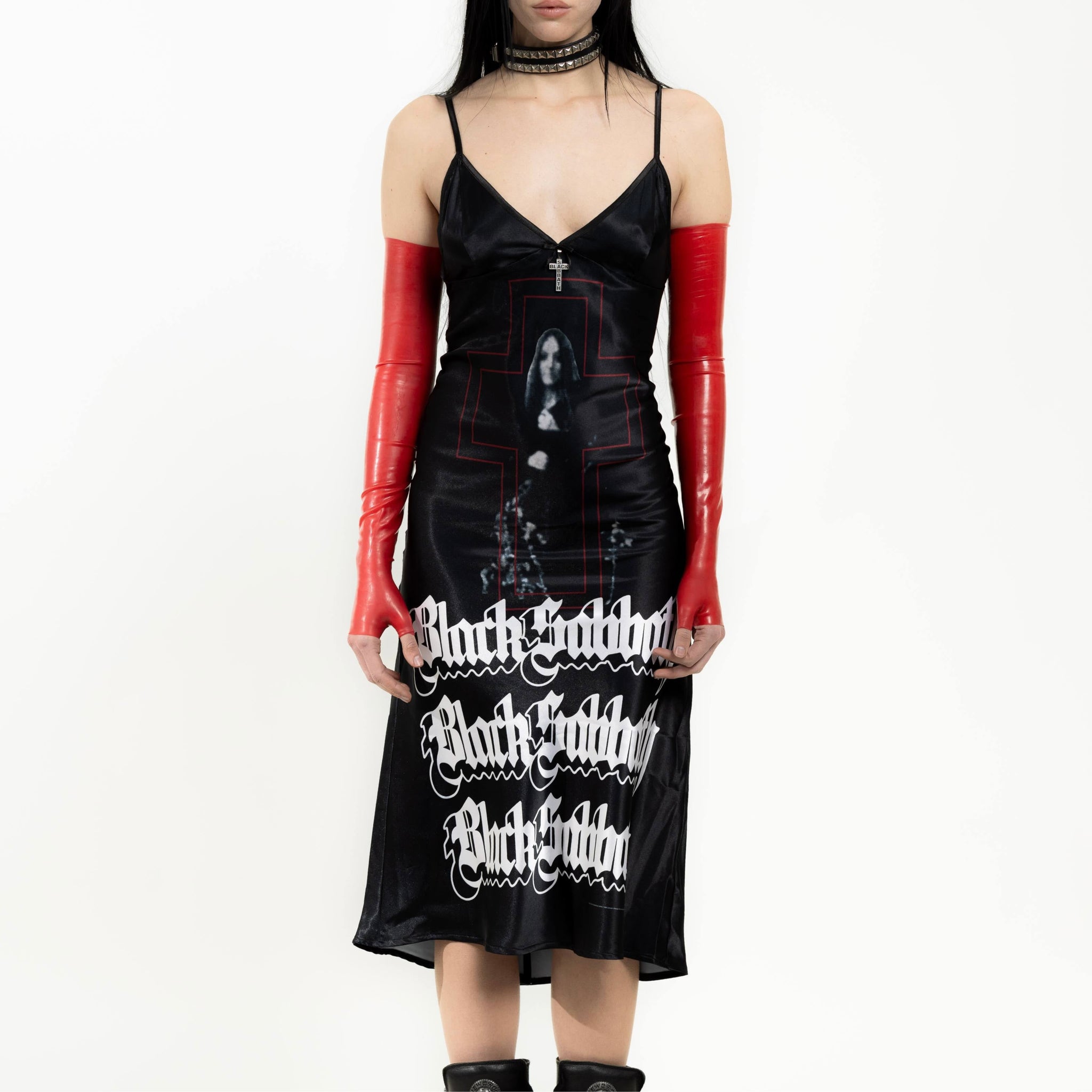 BLACK SABBATH MIDI DRESS