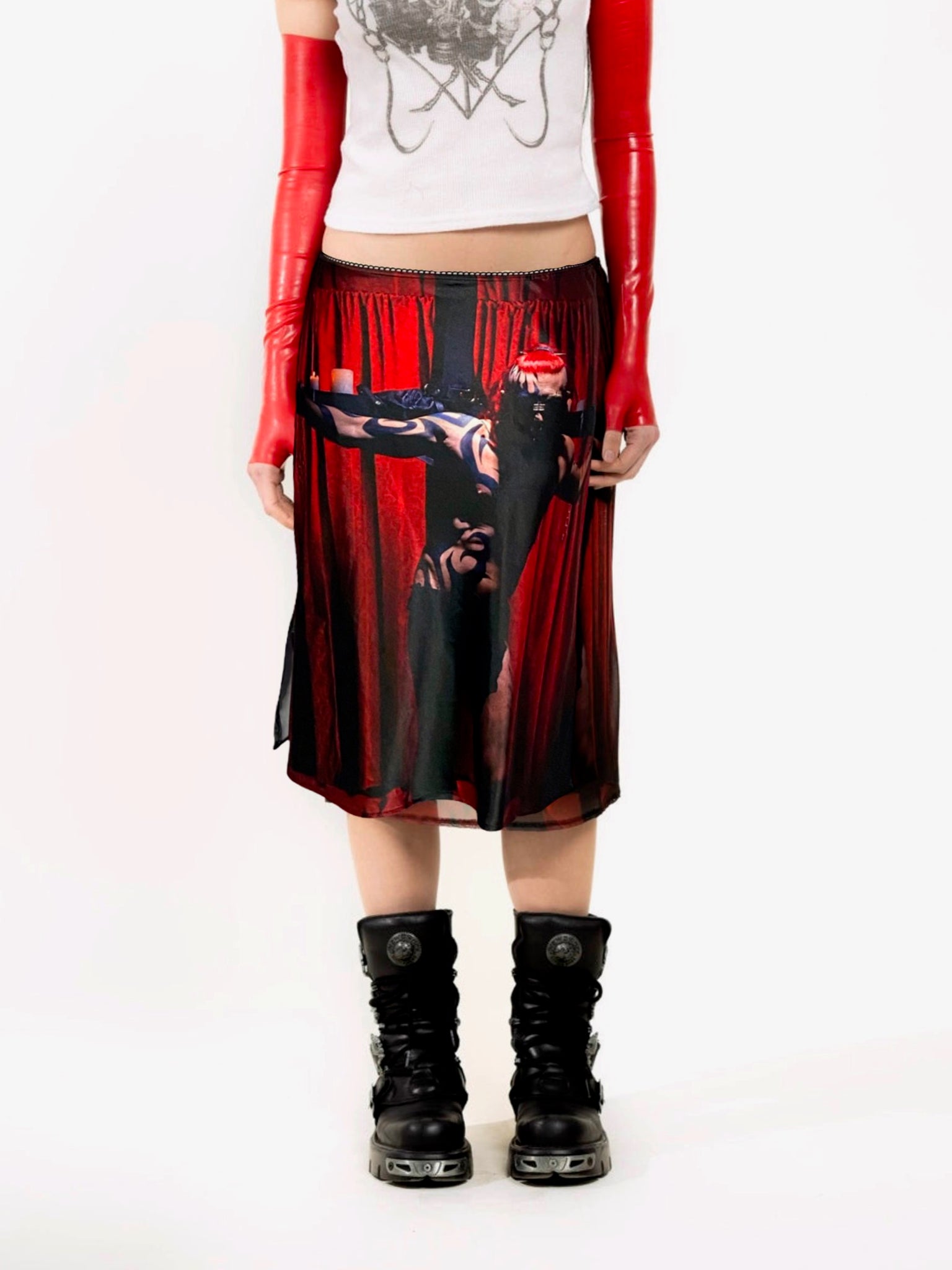 STRANGELAND MIDI SKIRT